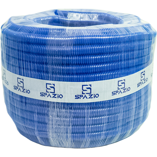 Mangueira de Dreno Corrugada com Conector Liso 1/2 – Azul (COD: MDAC50LUAZ)