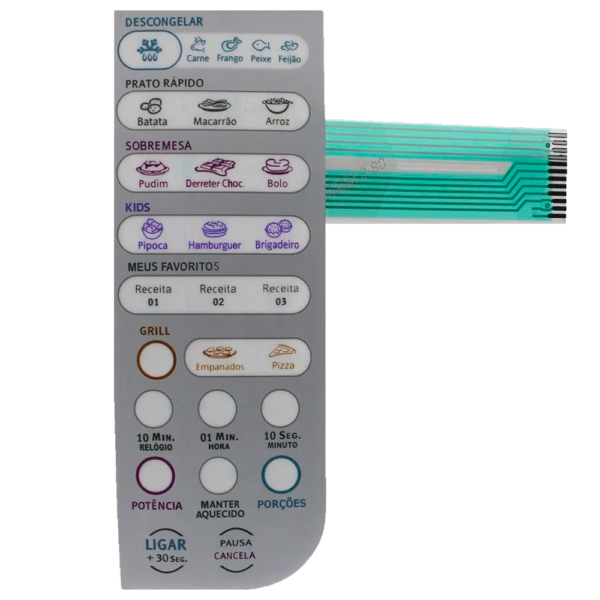 Membrana para Microondas Electrolux MEG33 (COD: 80050)