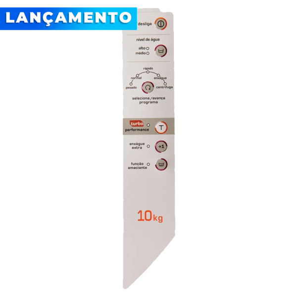 Adesivo Decorativo BWC10 para Painel da Lavadora Brastemp (COD: PDBWC10ASS)